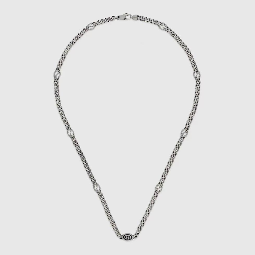 Best Replica Wholesale Gucci Logo Necklace - Colareps