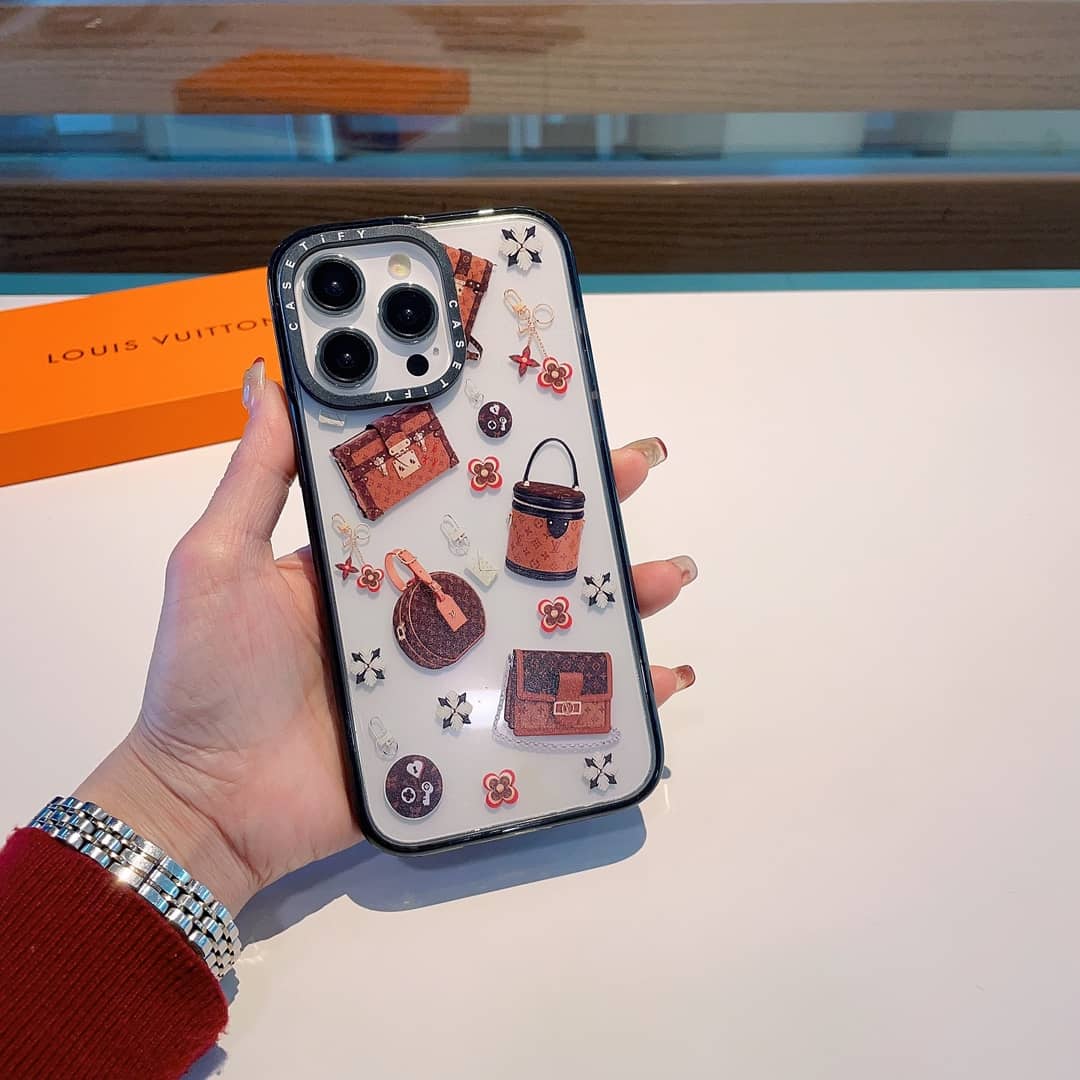 Best Replica Wholesale Louis Vuitton Logo iPhone Case - Colareps