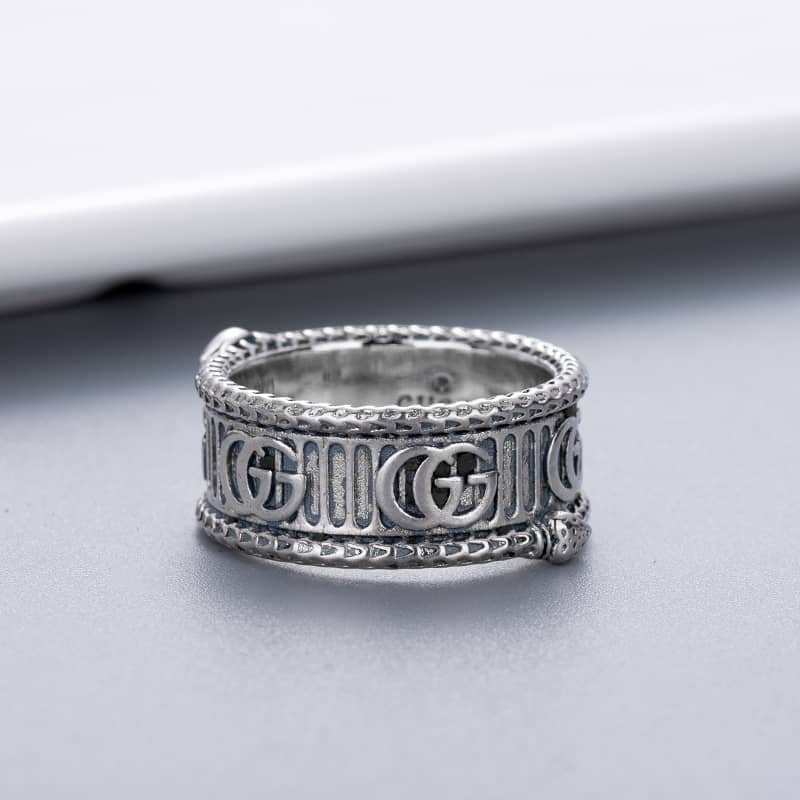 Best Replica Knockoff Gucci Logo Ring - Colareps