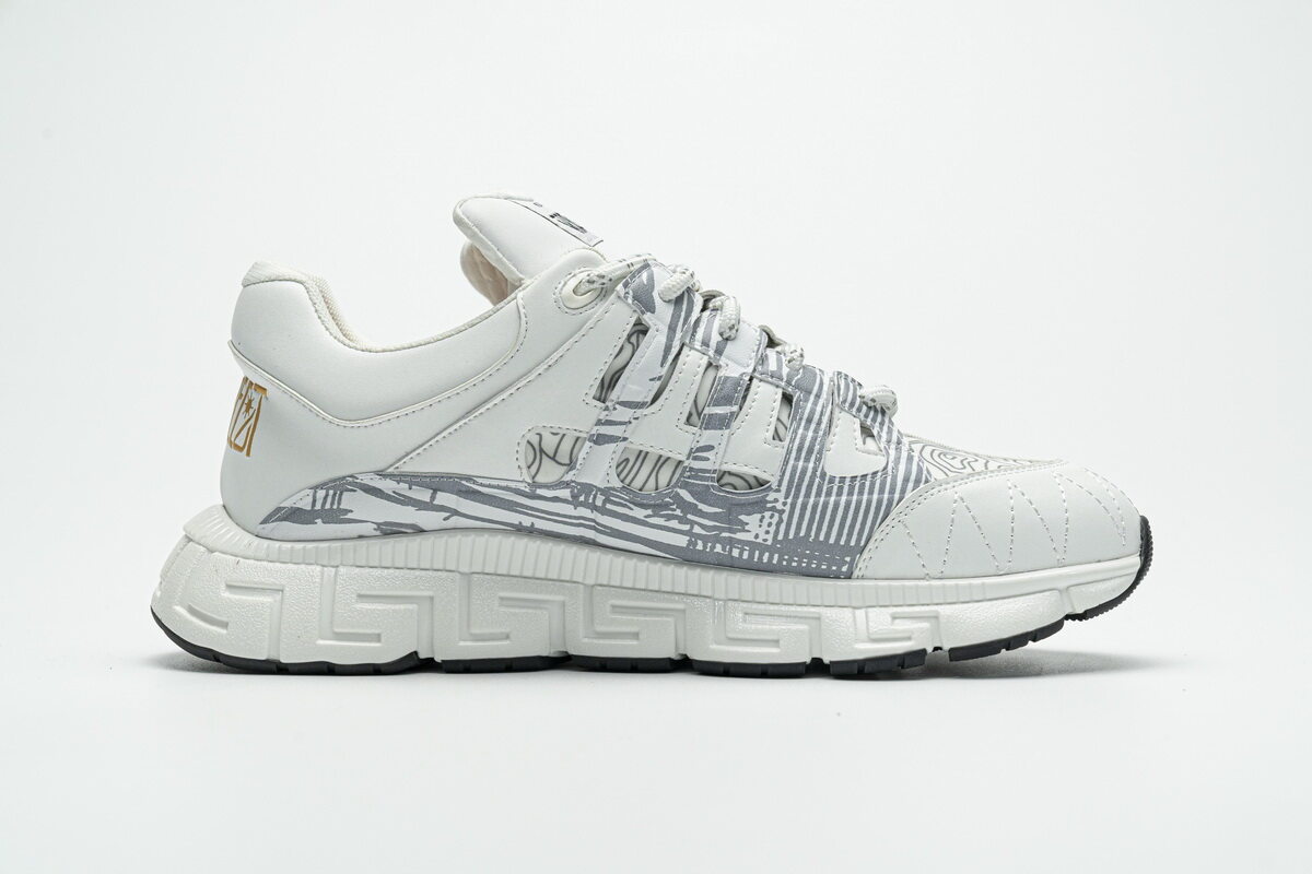 Best Replica Versace TRIGRECA White Light Grey(SP Batch) - Colareps