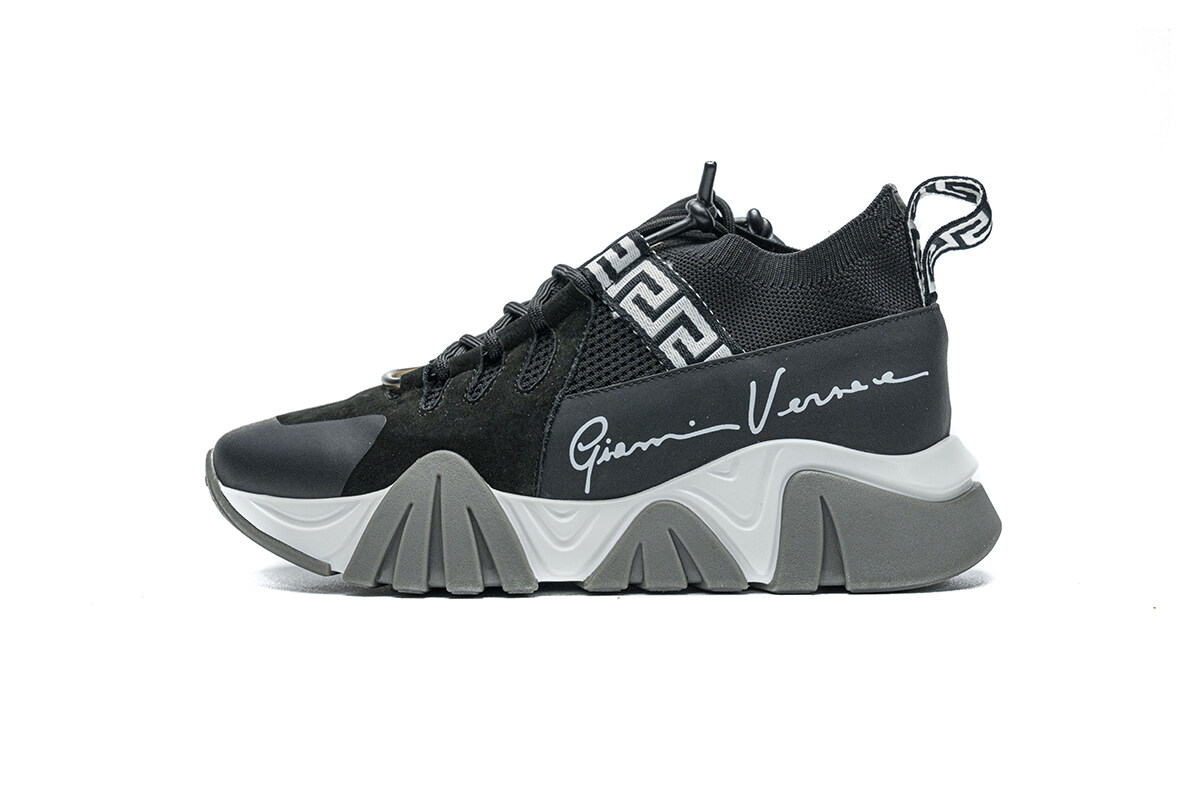 Best Replica Versace TRIGRECA Jogging Black White(SP Batch) - Colareps