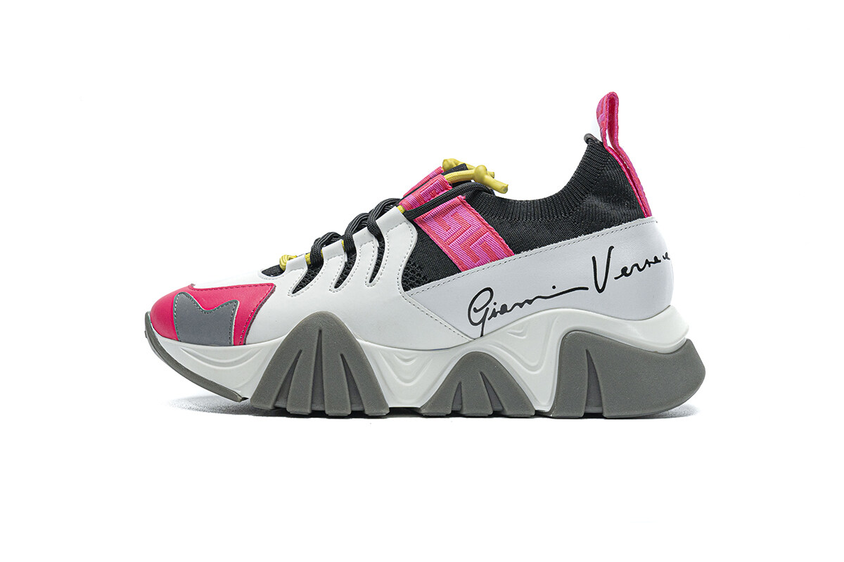 Best Replica Versace TRIGRECA Jogging White Grey Pink(SP Batch) - Colareps