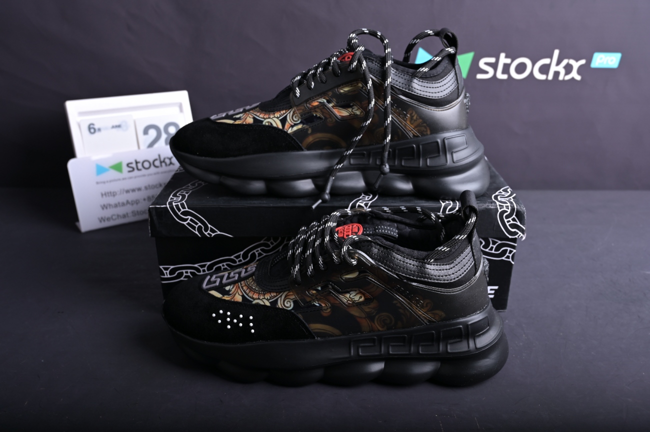 Best Replica Versace CHAIN REACTION Black Gold(SP Batch) - Colareps
