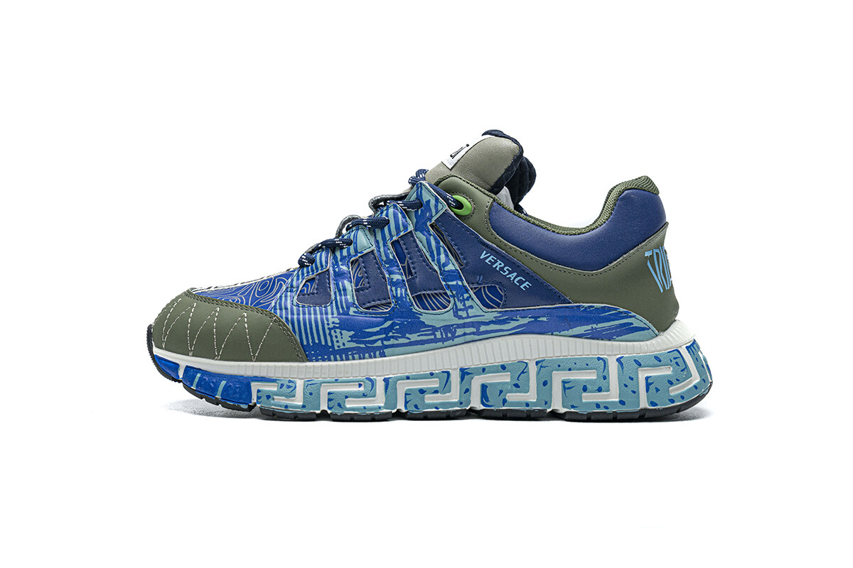 Best Replica Versace TRIGRECA Army Green Blue(SP Batch) - Colareps