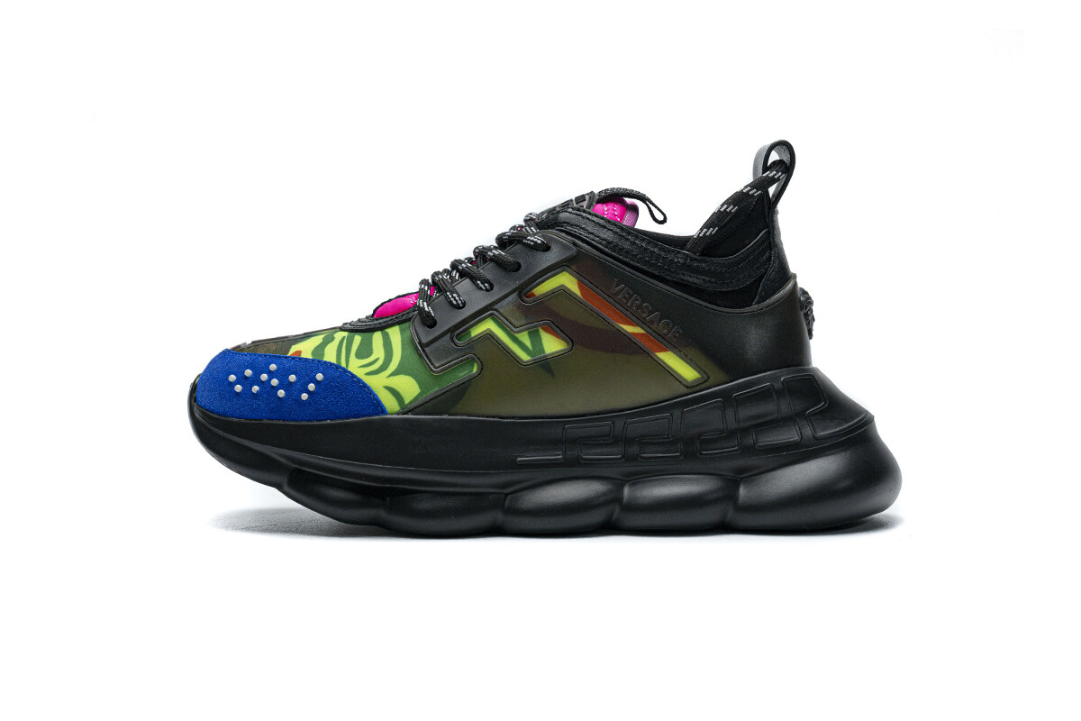 Best Replica Versace CHAIN REACTION Black Green Blue(SP Batch) - Colareps