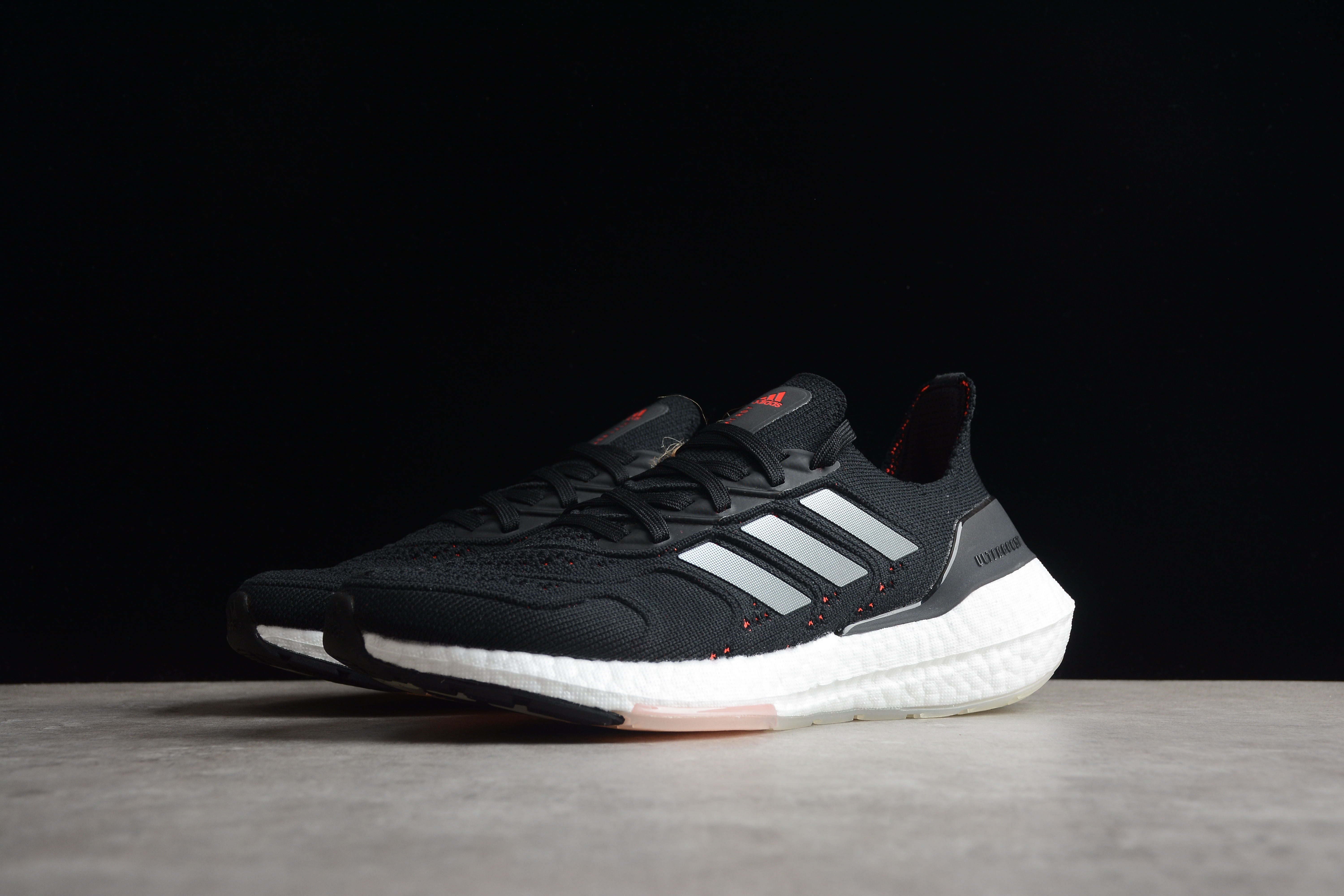 Best Replica adidas Ultra Boost 22 Heat.Rdy Core Black Clear Orange (W) H01174 - Colareps