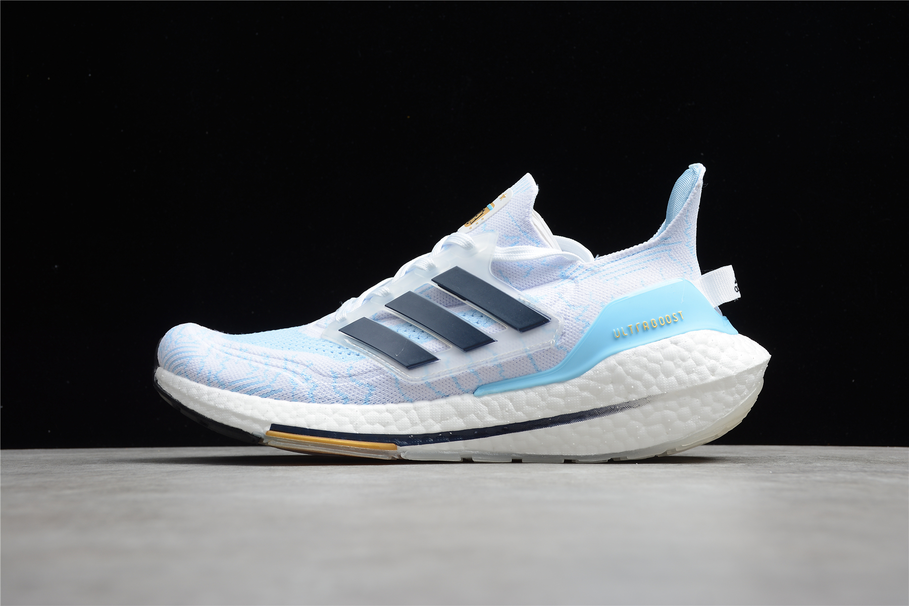Best Replica adidas Ultra Boost 21 Argentina National Soccer Team GZ7120 - Colareps
