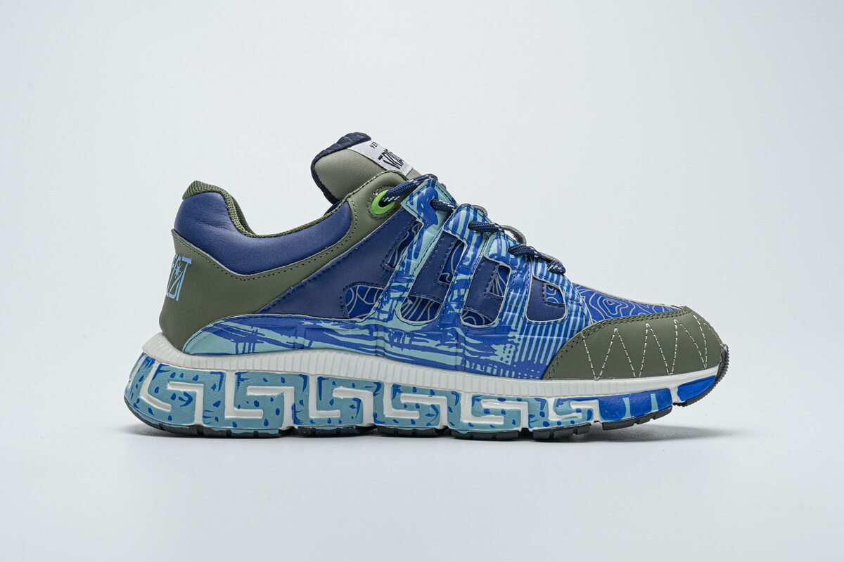 Best Replica Versace TRIGRECA Army Green Blue(SP Batch) - Colareps