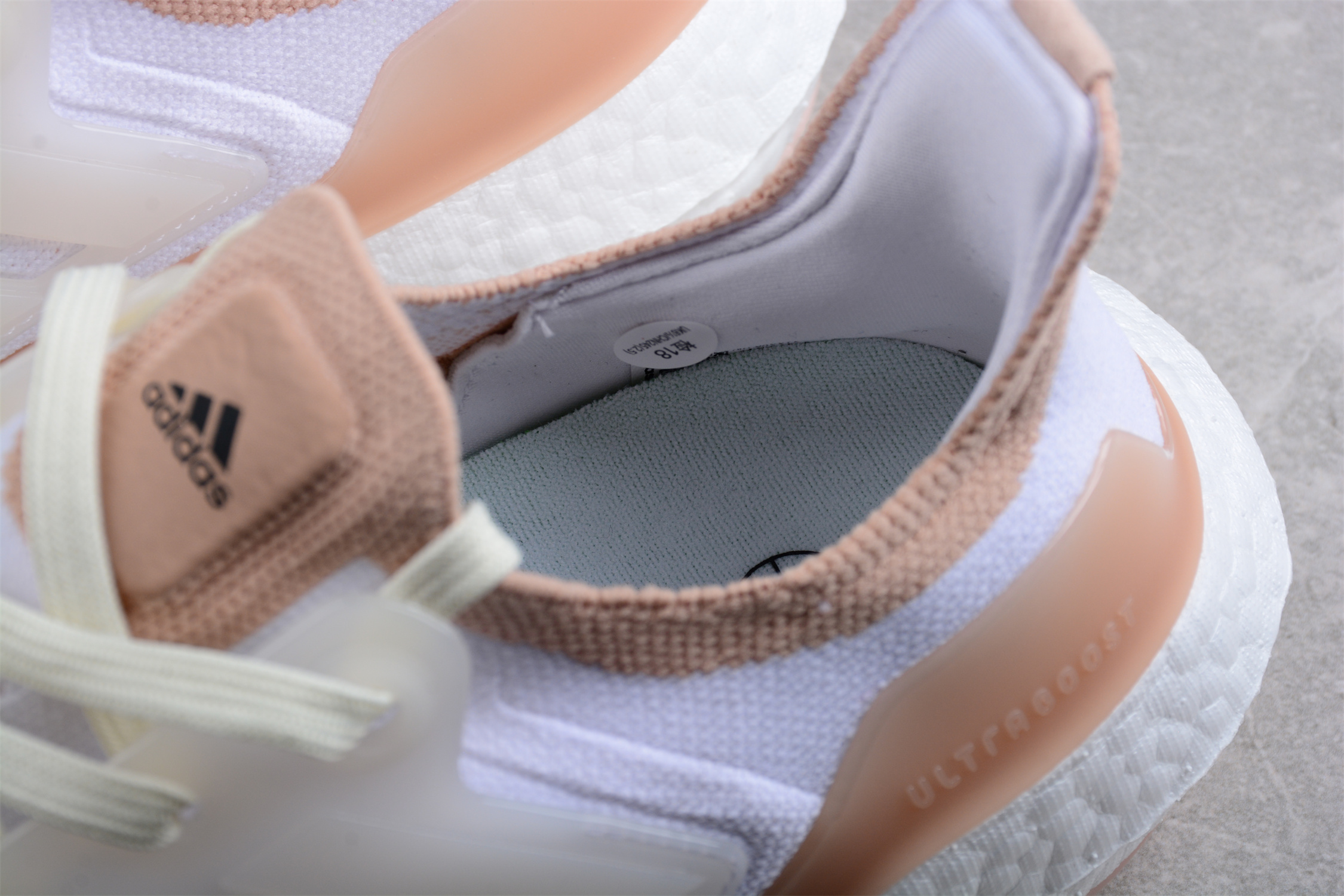 Best Replica adidas Ultra Boost 22 Made with Nature White Beige GX8072 - Colareps