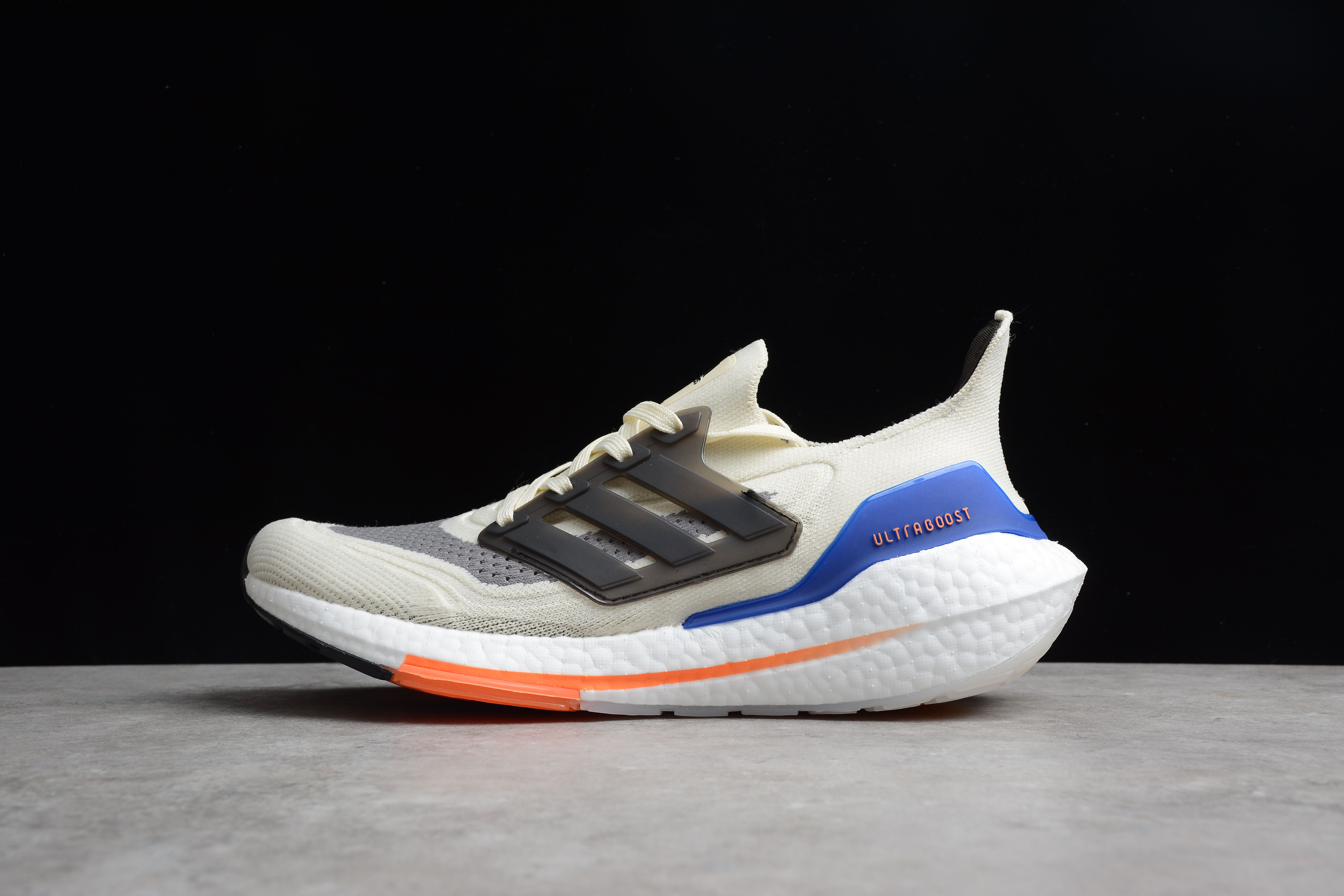 Best Replica adidas Ultra Boost 21 Wonder White Carbon S23869 - Colareps