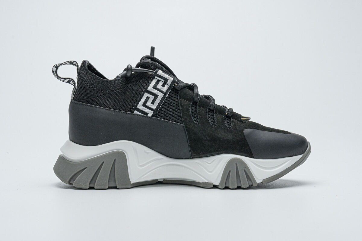 Best Replica Versace TRIGRECA Jogging Black White(SP Batch) - Colareps