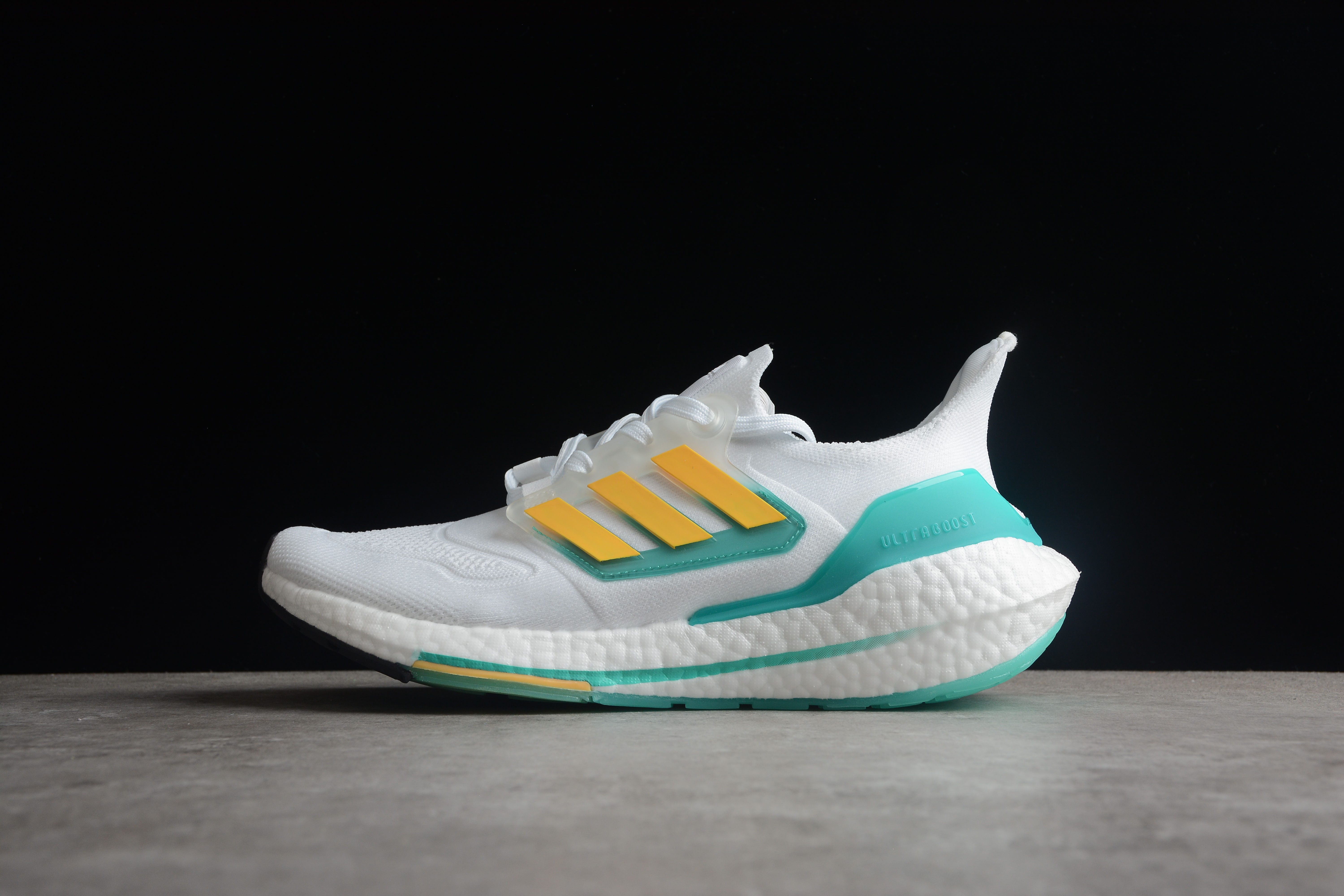 Best Replica adidas Ultra Boost 22 Flash Orange Mint Rush GX5463 - Colareps