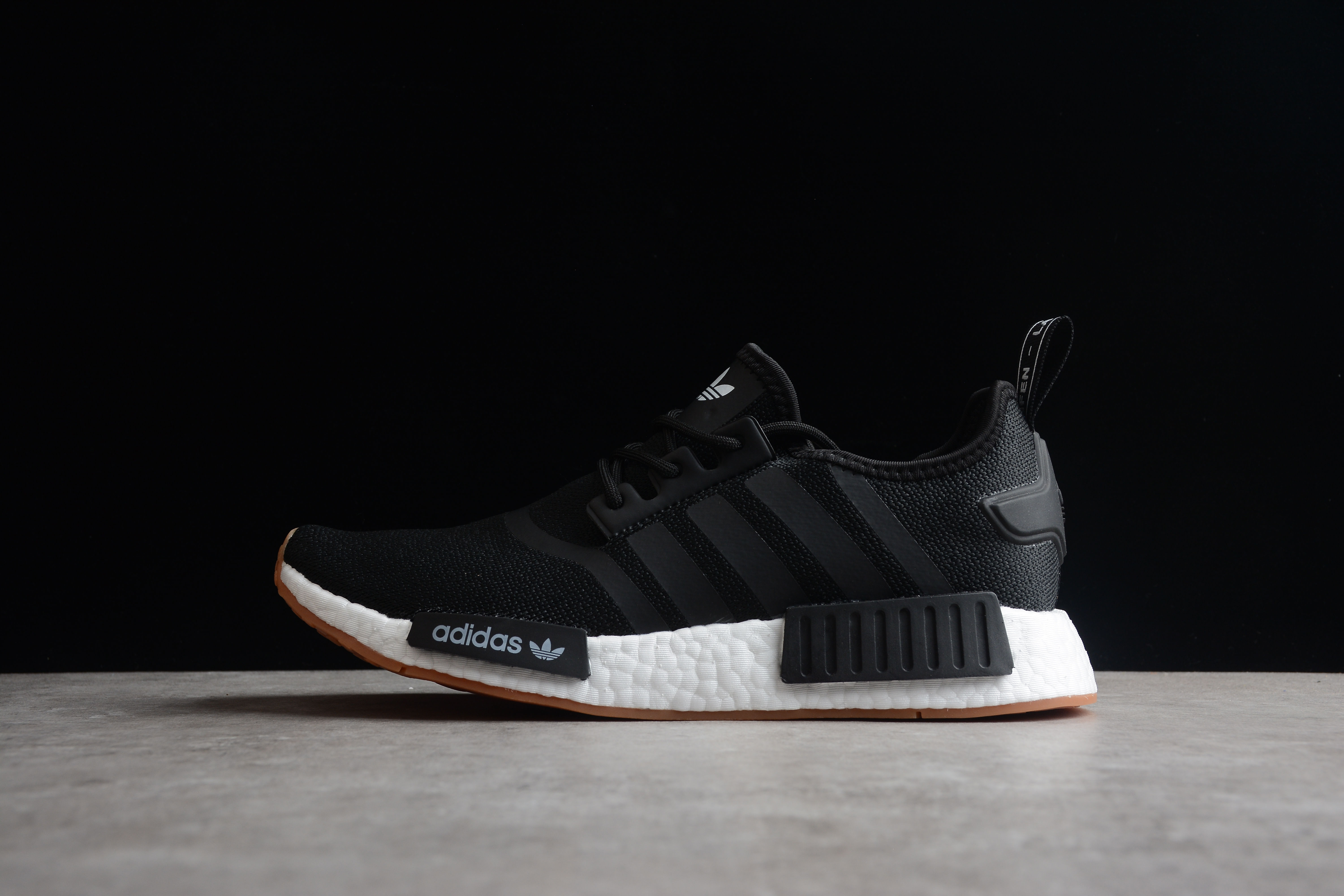 Best Replica adidas NMD R1 Primeblue Black Gum GZ9257 - Colareps