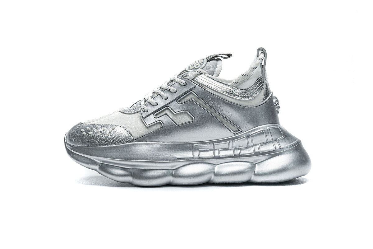 Best Replica Versace CHAIN REACTION Silver(SP Batch) - Colareps