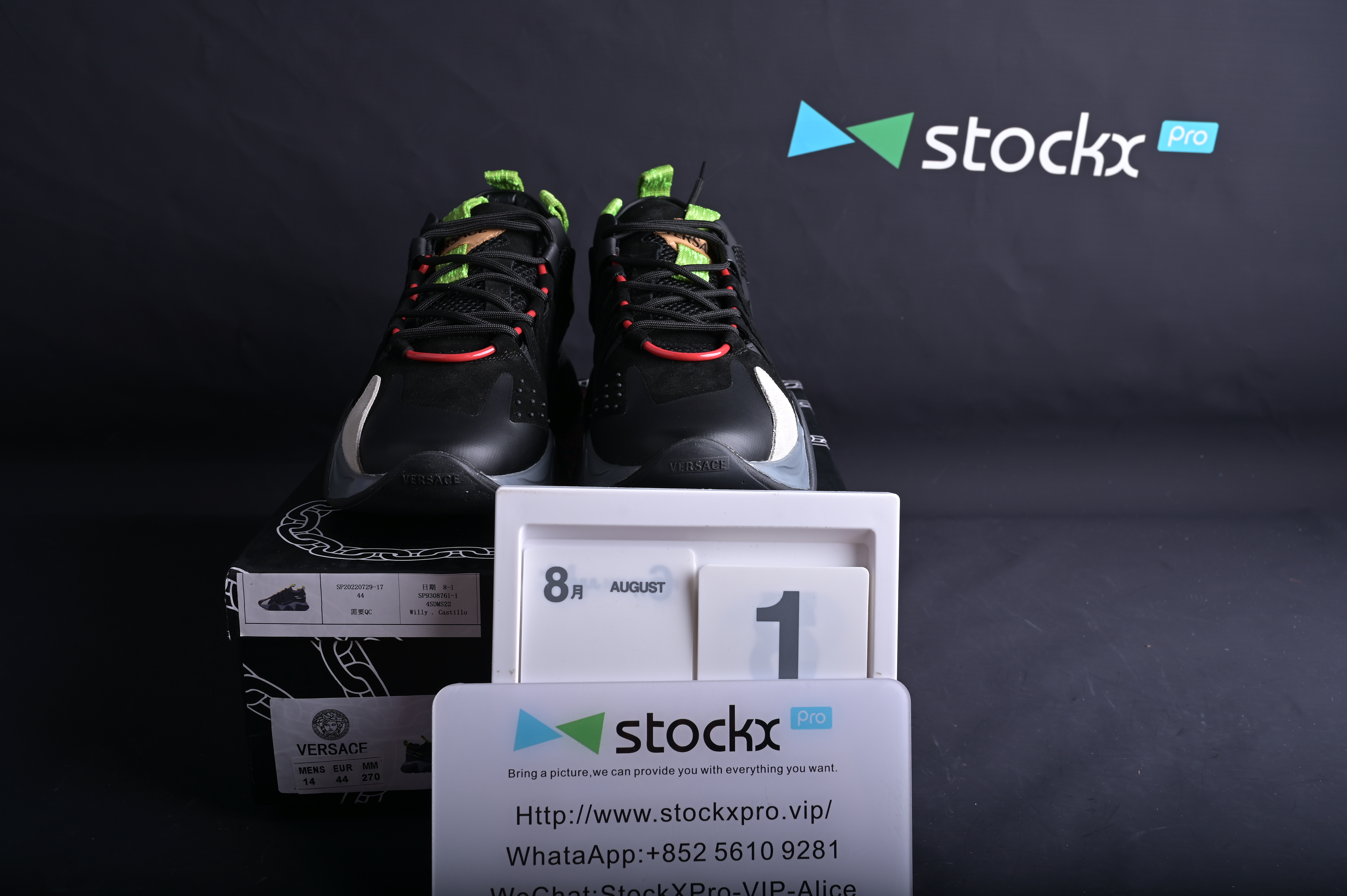 Best Replica Versace TRIGRECA Jogging Black Grey(SP Batch) - Colareps