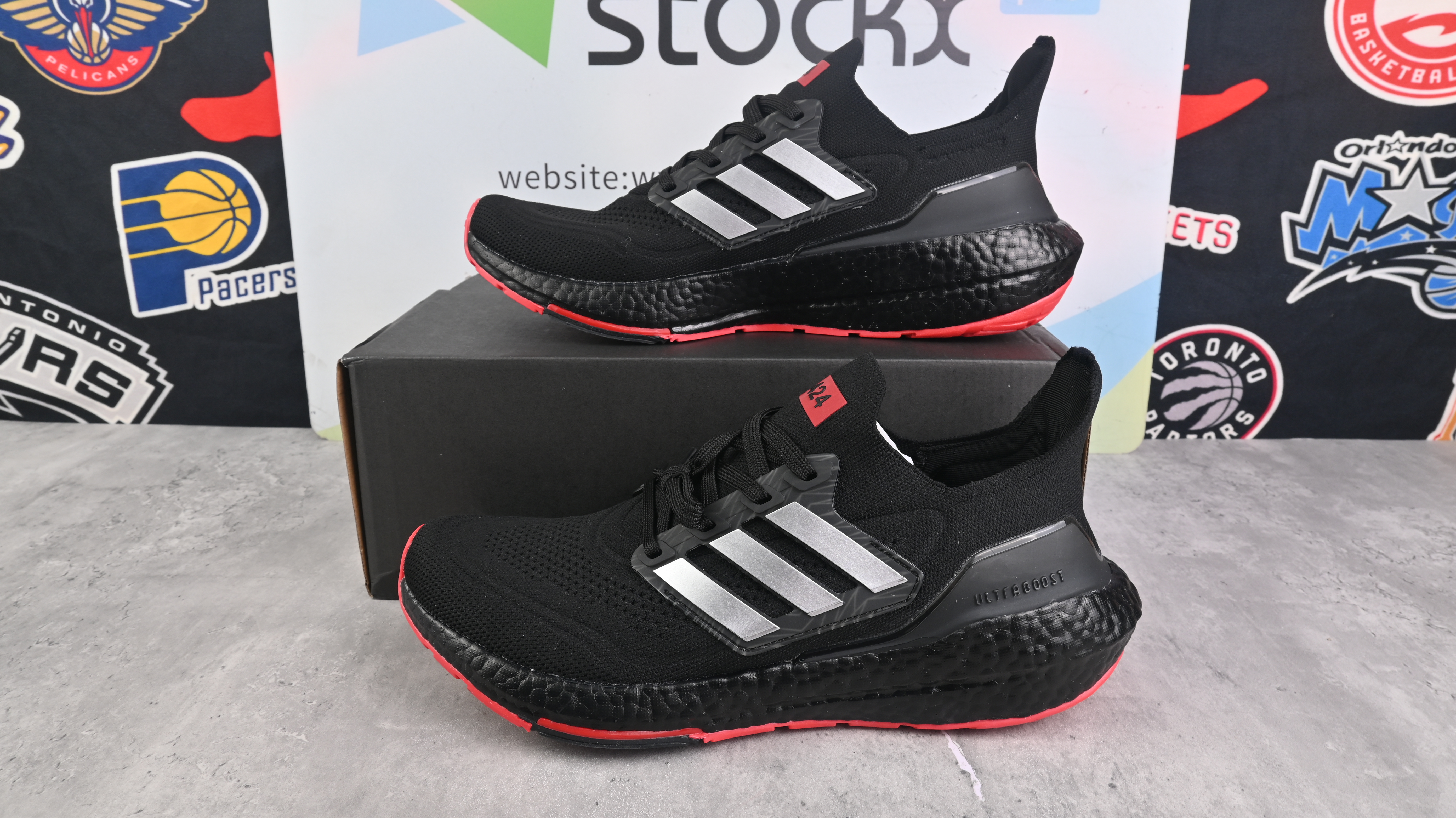 Best Replica adidas Ultra Boost 21 424 Arsenal GV9716 - Colareps