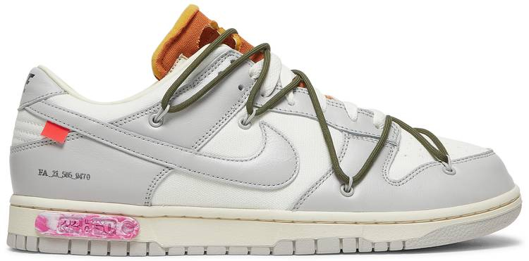 Best Replica Off-White x Dunk Low  Lot 22 of 50  DM1602-124 - Colareps