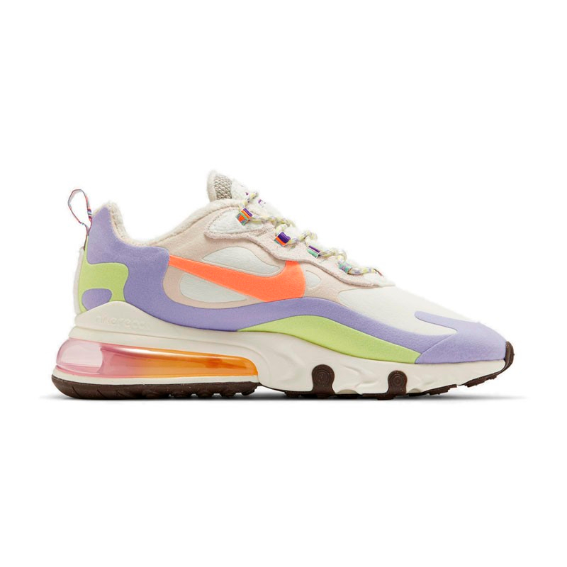Best Replica Wmns Air Max 270 React  Sail Orange Frost  DC3276-101 - Colareps