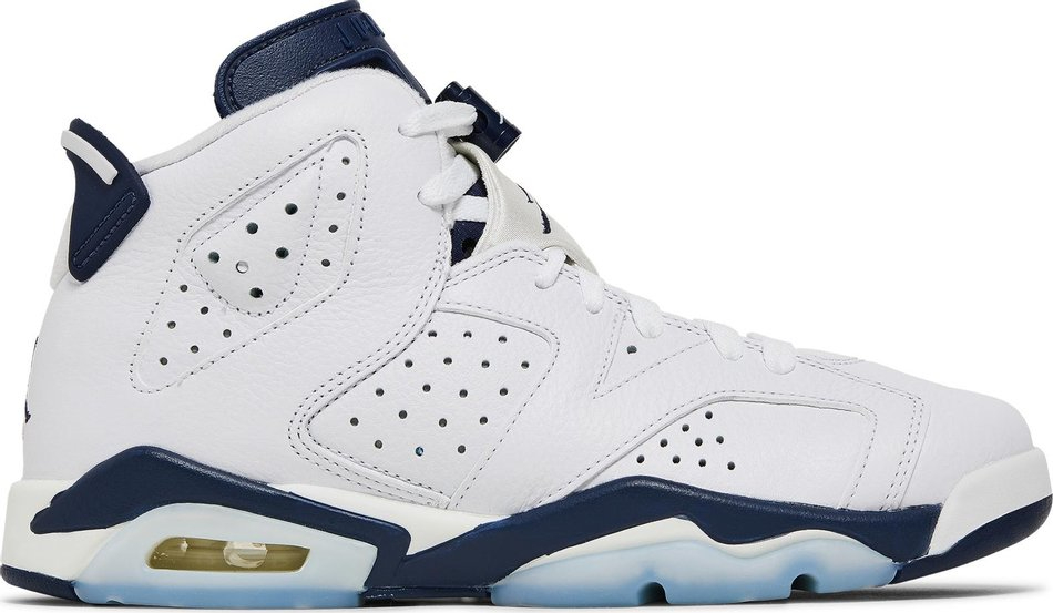 Best Replica Air Jordan 6 Retro GS  Midnight Navy  2022 384665-141 - Colareps