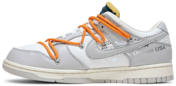 Best Replica Off-White x Dunk Low  Lot 44 of 50  DM1602-104 - Colareps