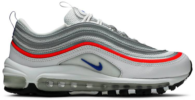 Best Replica Wmns Air Max 97 Essential  Flash Crimson Silver  CZ6087-101 - Colareps