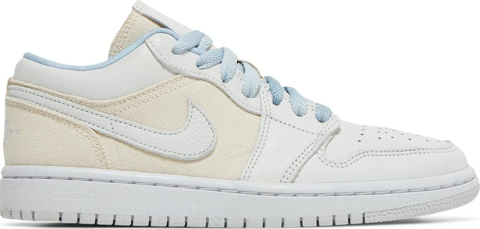 Best Replica Wmns Air Jordan 1 Low  Sail Canvas  DQ4151-500 - Colareps