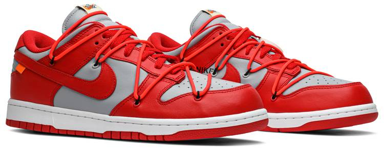 Best Replica Off-White x Dunk Low  University Red  CT0856-600 - Colareps