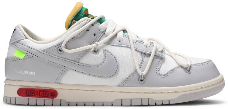 Best Replica Off-White x Dunk Low  Lot 25 of 50  DM1602-121 - Colareps