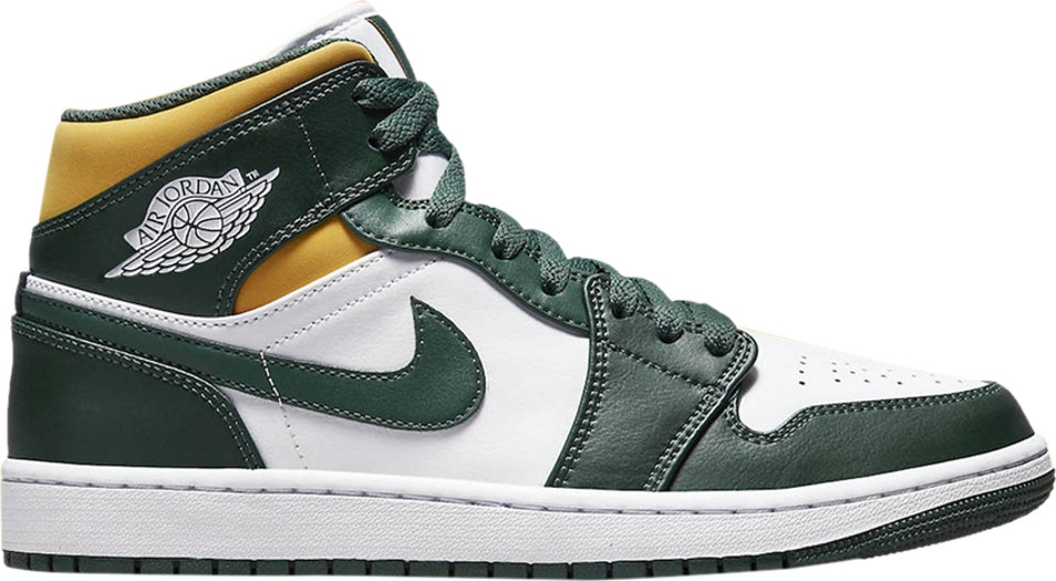Best Replica AIR JORDAN 1 MID  SONICS  2021 554724-371 - Colareps