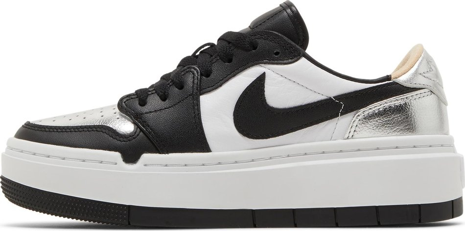 Best Replica Best  Air Jordan 1 Elevate Low Silver Toe DQ8561-001 - Colareps