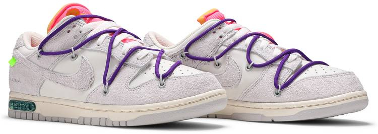 Best Replica Off-White x Dunk Low  Lot 15 of 50  DJ0950-101 - Colareps