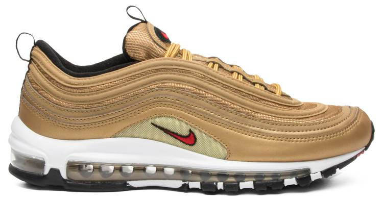 Best Replica Air Max 97 OG QS  Metallic Gold  884421-700 - Colareps