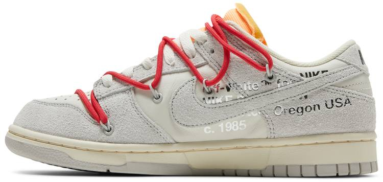 Best Replica Off-White x Dunk Low  Lot 40 of 50  DJ0950-103 - Colareps