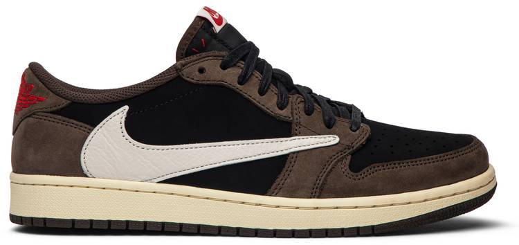 Best Replica Travis Scott x Air Jordan 1 Low  Mocha  CQ4277-001 - Colareps