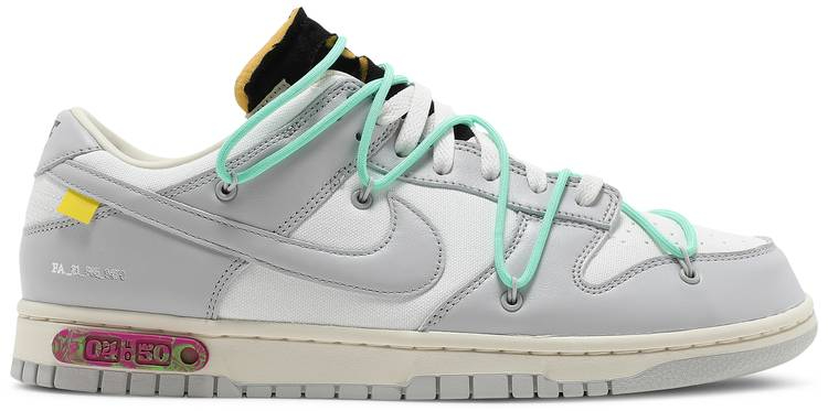 Best Replica Off-White x Dunk Low  Lot 04 of 50  DM1602-114 - Colareps