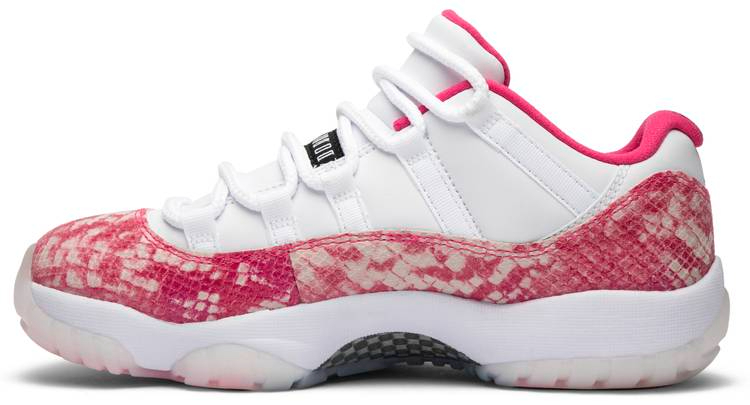 Best Replica Jordan Reps 11 Retro Low  Pink Snakeskin  AH7860-106 - Colareps