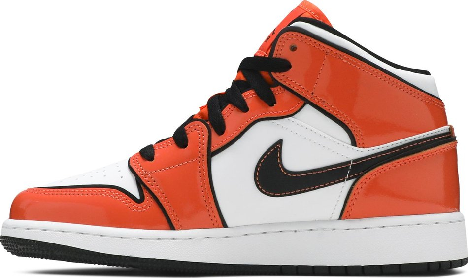 Best Replica Jordan Reps 1 Mid SE GS  Turf Orange  BQ6931-802 - Colareps