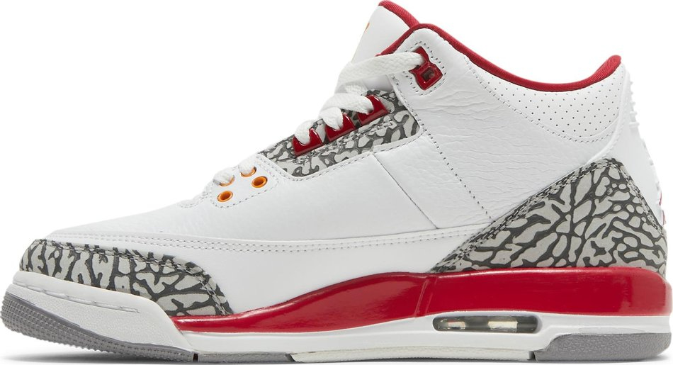 Best Replica Air Jordan 3 Retro GS  Cardinal Red  398614-126 - Colareps