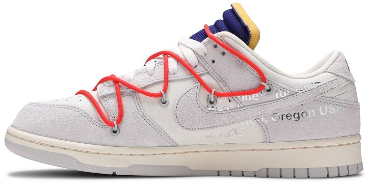 Best Replica Off-White x Dunk Low  Lot 13 of 50  DJ0950-110 - Colareps