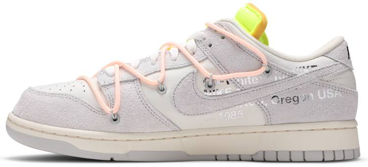 Best Replica Off-White x Dunk Low  Lot 12 of 50  DJ0950-100 - Colareps