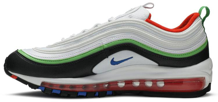 Best Replica Air Max 97 GS  White Royal Green Nebula  921522-105 - Colareps