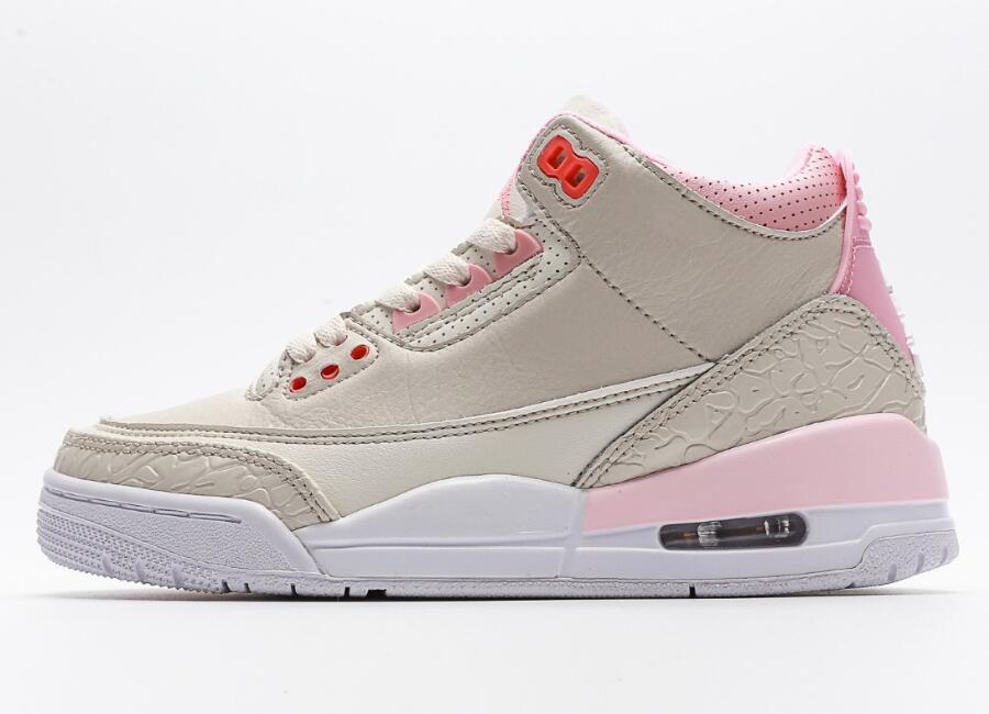 Best Replica Wmns Air Jordan 3 Retro  Sail Rust Pink  CK9246-116 - Colareps