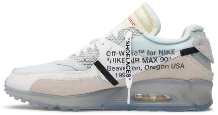 Best Replica Off-White x Air Max 90  The Ten  AA7293-100 - Colareps