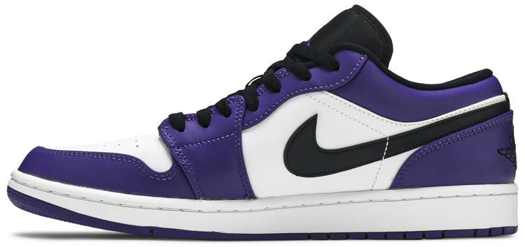 Best Replica Air Jordan 1 Low  Court Purple  553558-500 - Colareps