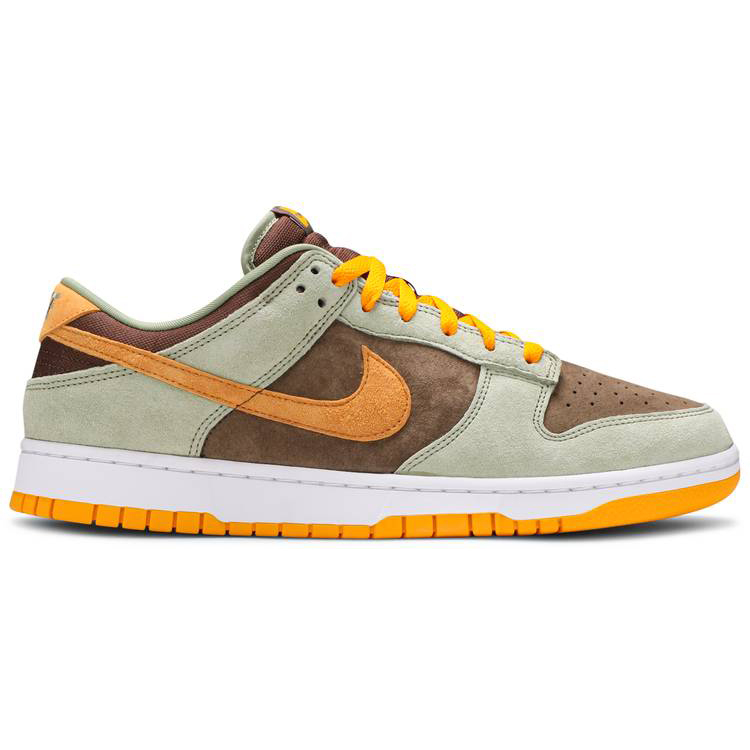 Best Replica Nike Dunk Low Olive Brown Orange DH5360-300 - Colareps