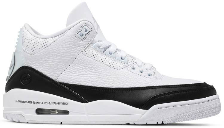 Best Replica Fragment Design x Air Jordan 3 Retro SP  White  DA3595-100 - Colareps