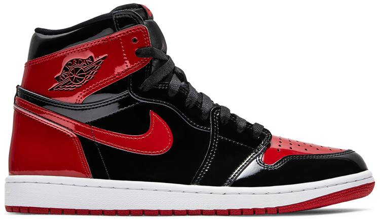Best Replica Air Jordan 1 Retro High OG Patent  Bred  555088-063 - Colareps