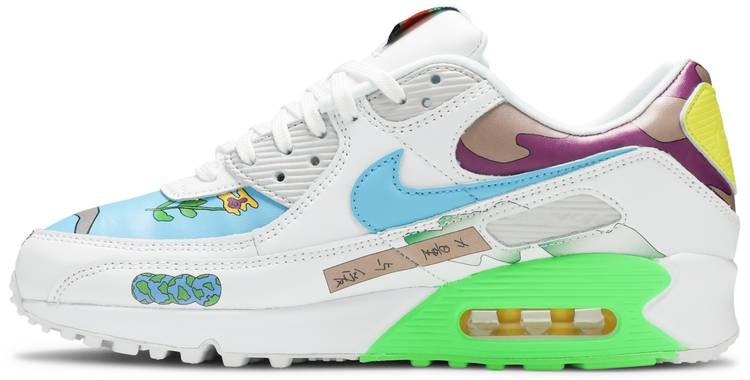 Best Replica Ruohan Wang x Air Max 90 Flyleather CZ3992-900 - Colareps