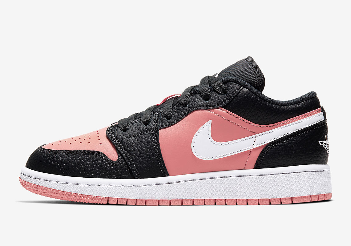 Best Replica Air Jordan 1 Low GS  Pink Quartz  554723-016 - Colareps