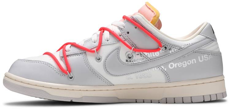 Best Replica Off-White x Dunk Low  Lot 06 of 50  DM1602-110 - Colareps